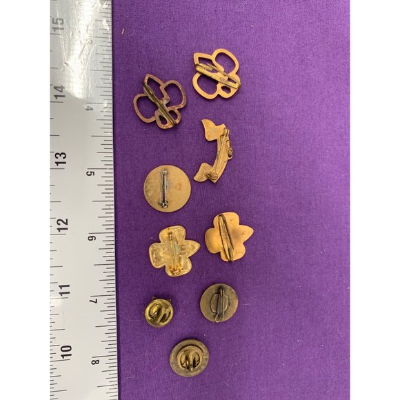 Boy Scouts of America Pin Set Nine Pins Assorted Condition - Picture 5 of 9